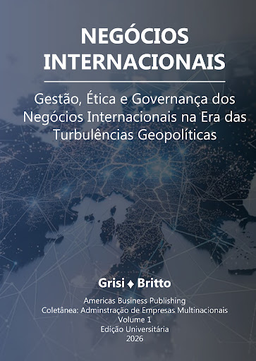 Capa do livro Negócios Internacionais de Grisi e Britto